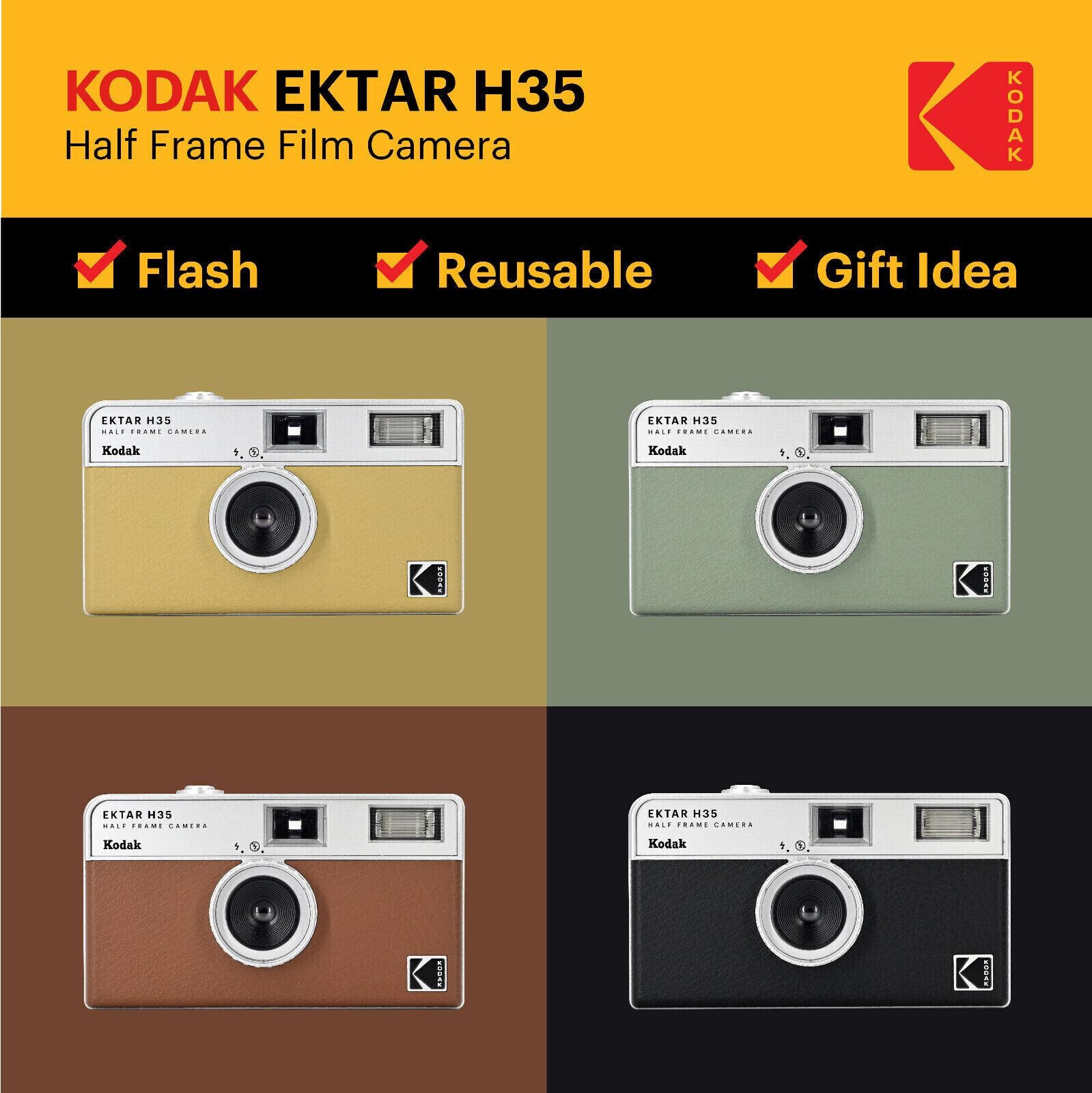 Kodak Film Camera EKTAR H35 Half frame film Camera Kodak Film Camera EKTAR H35 Half frame film Camera