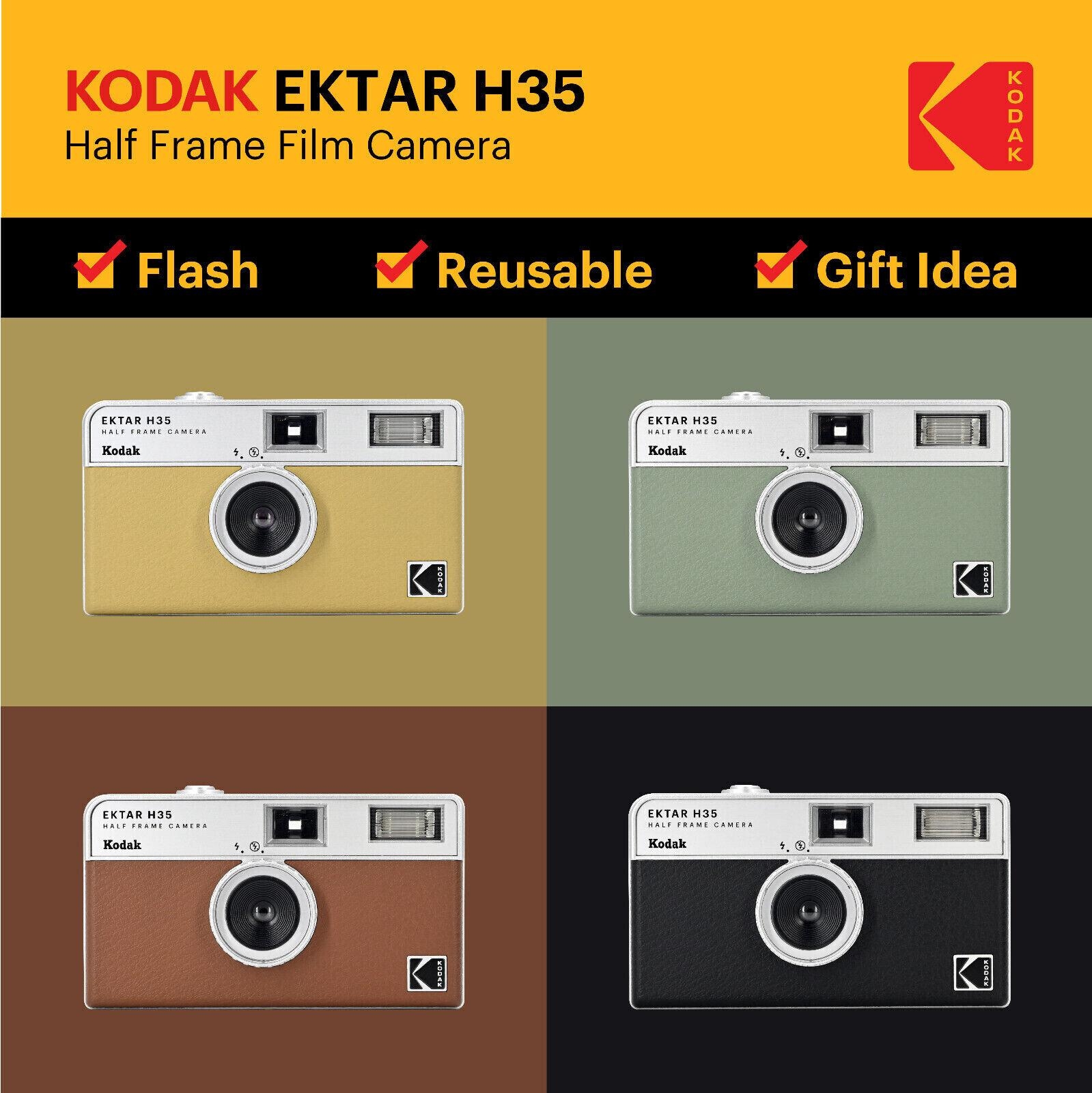 Kodak Film Camera EKTAR H35 Half frame film Camera