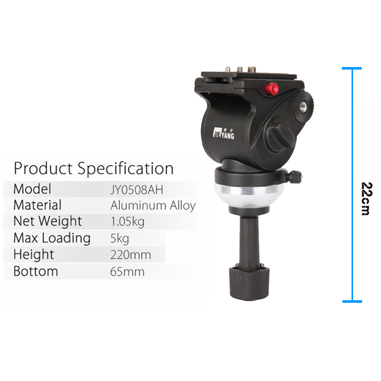 JIEYANG JY0508AM ​​ Max Load 5KG Camera Tripod For Video Stand DSLR  ขาตั้งกล้อง