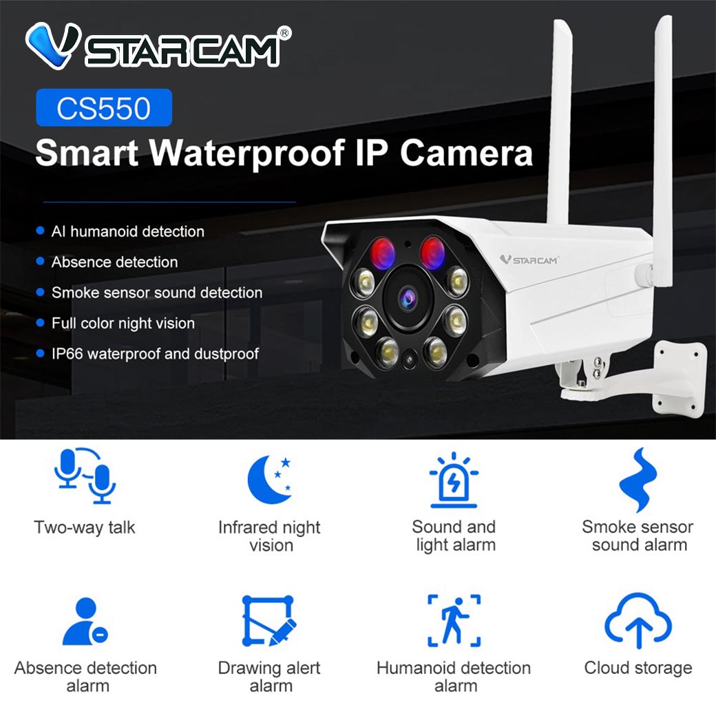 IP CAMERA VSTARCAM HD-CS662 กล้องวงจรปิดไร้สาย