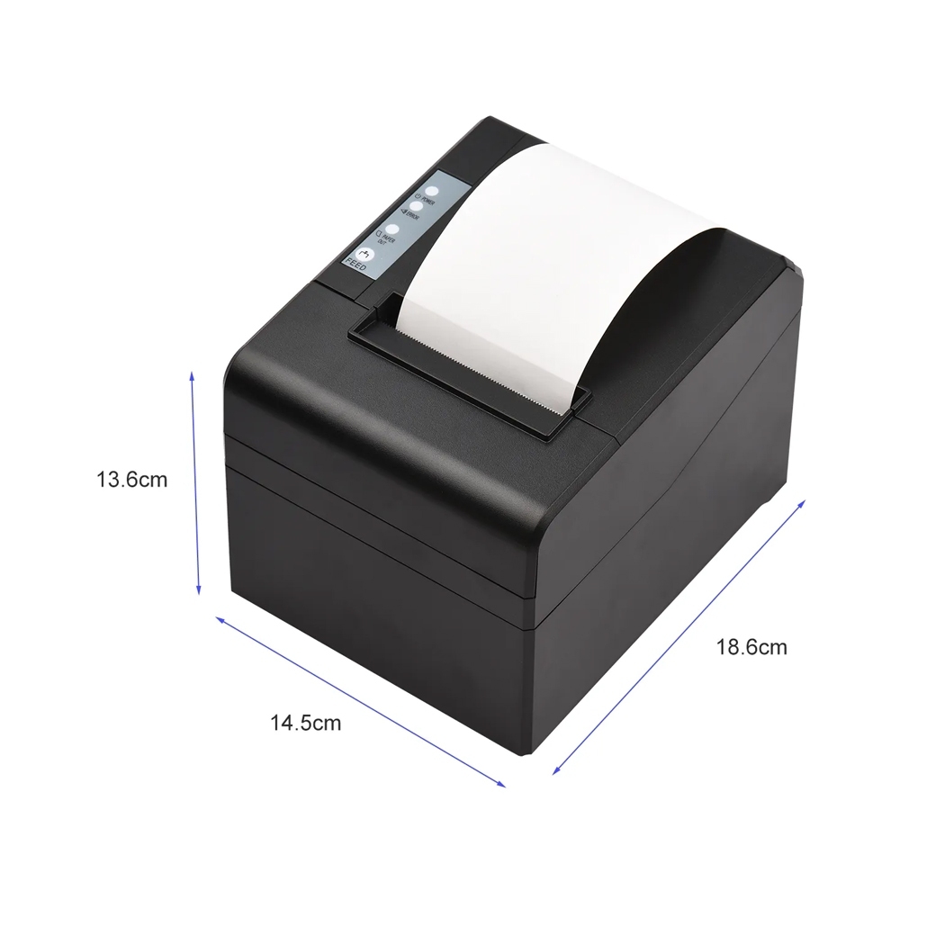 Thermal Receipt Printer SB-8330 Pos 80mm (USB-RJ45-Bluetooth)