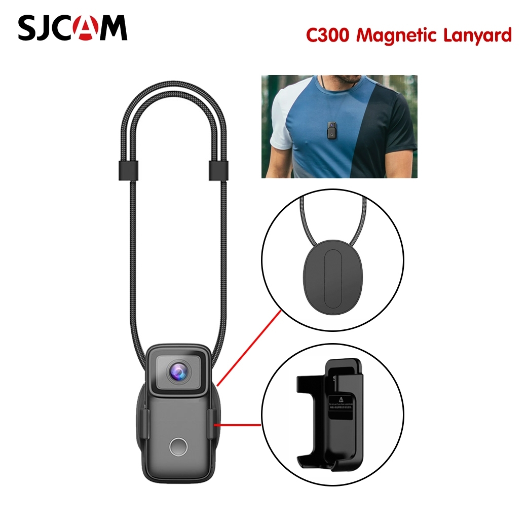 SJCAM C300 Magnetic Lanyard Adjustable Neck Strap SJCAM C300 Magnetic Lanyard Adjustable Neck Strap