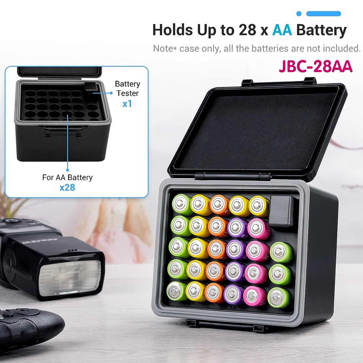 JJC BATTERY CASE JBC-28AA