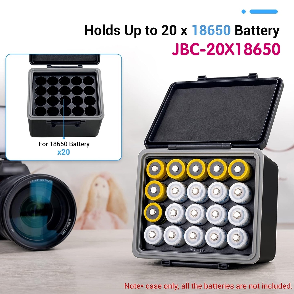 JJC BATTERY CASE JBC-20X18650