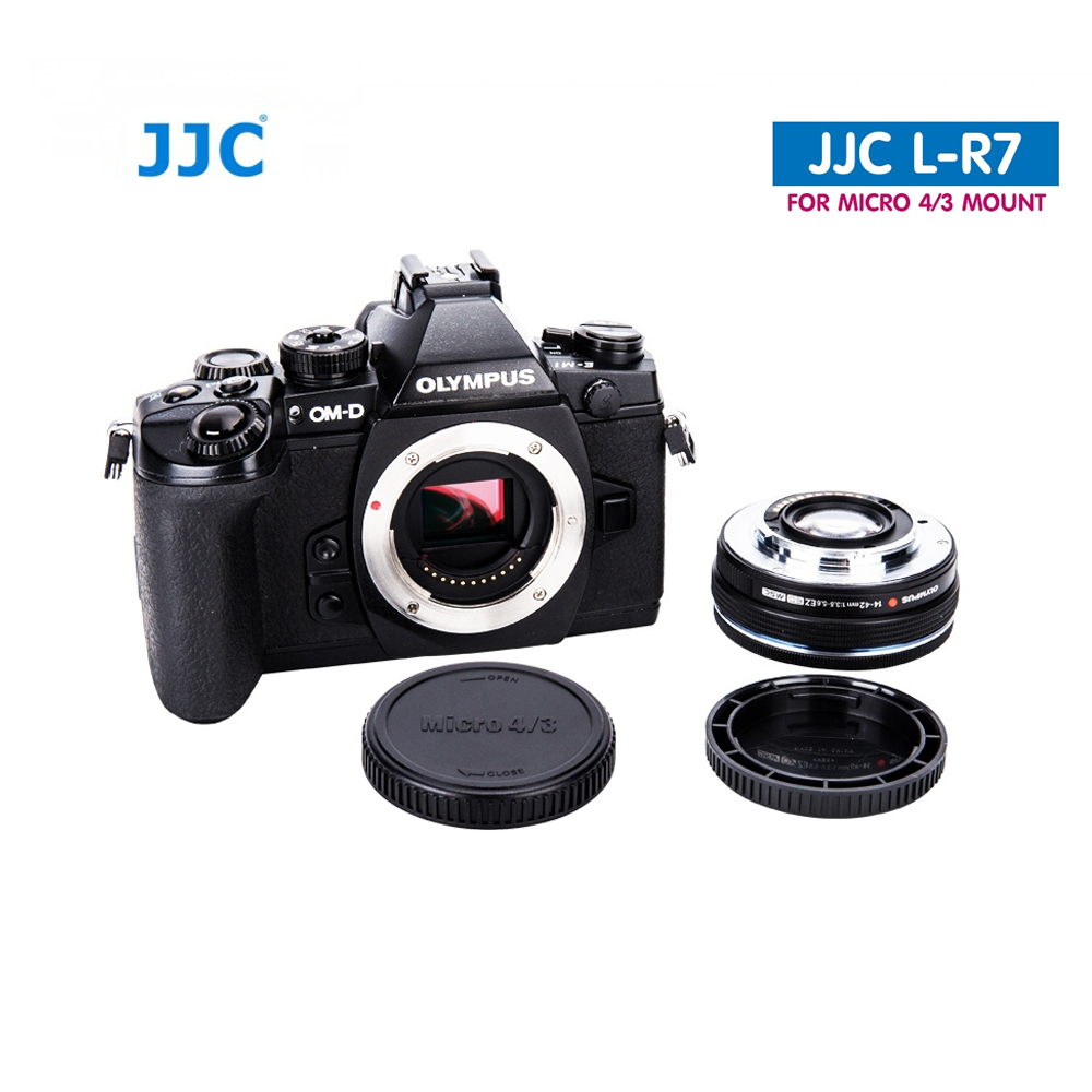 JJC L-R7 Rear Lens and Body Cap Cover for MICRO 4/3 MOUNT