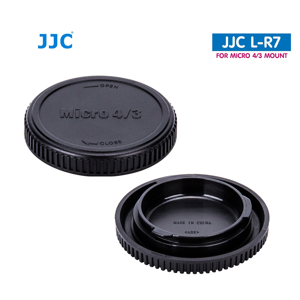 JJC L-R7 Rear Lens and Body Cap Cover for MICRO 4/3 MOUNT