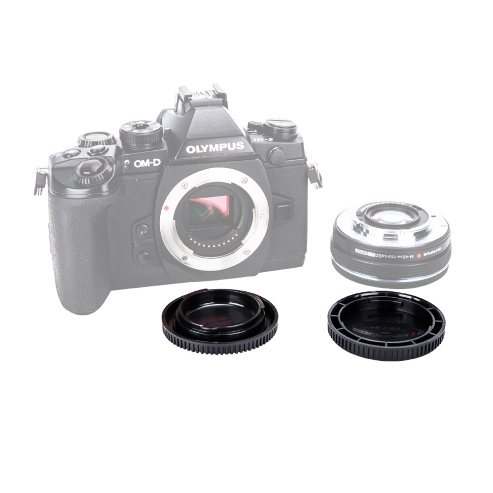 JJC L-R7 Rear Lens and Body Cap Cover for MICRO 4/3 MOUNT