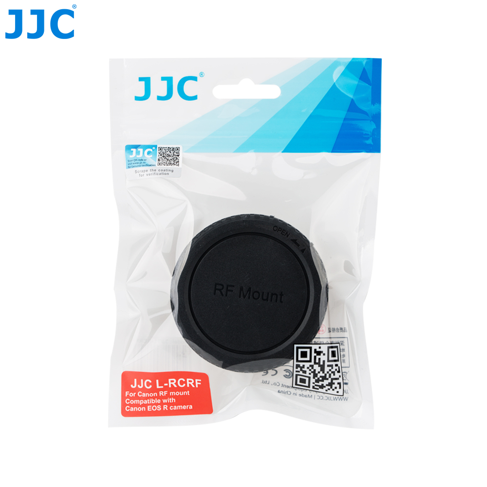 JJC L-RCRF Rear Lens and Body Cap Cover for Canon RF Mount