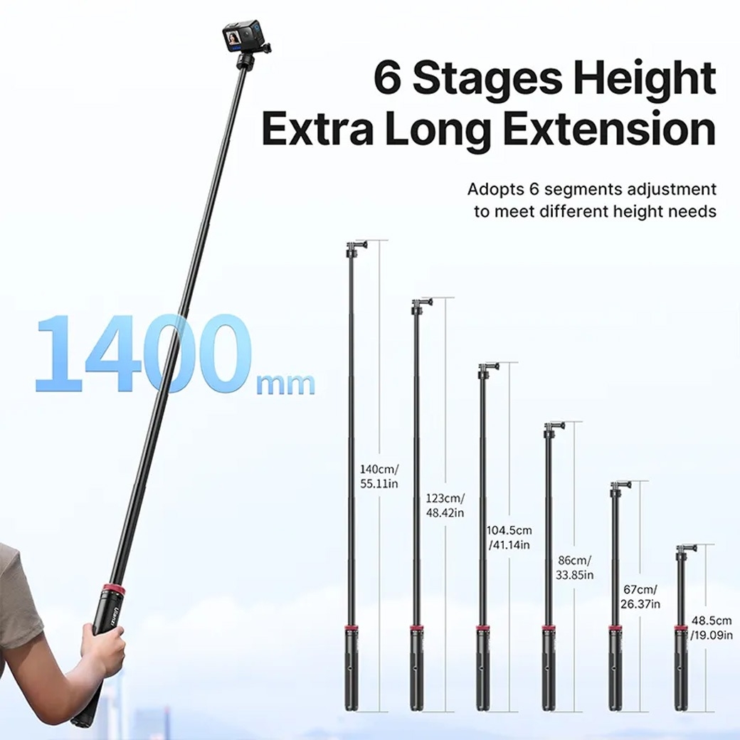 ULANZI EXTENDABLE TRIPOD GO-QUICK II SKU:3113