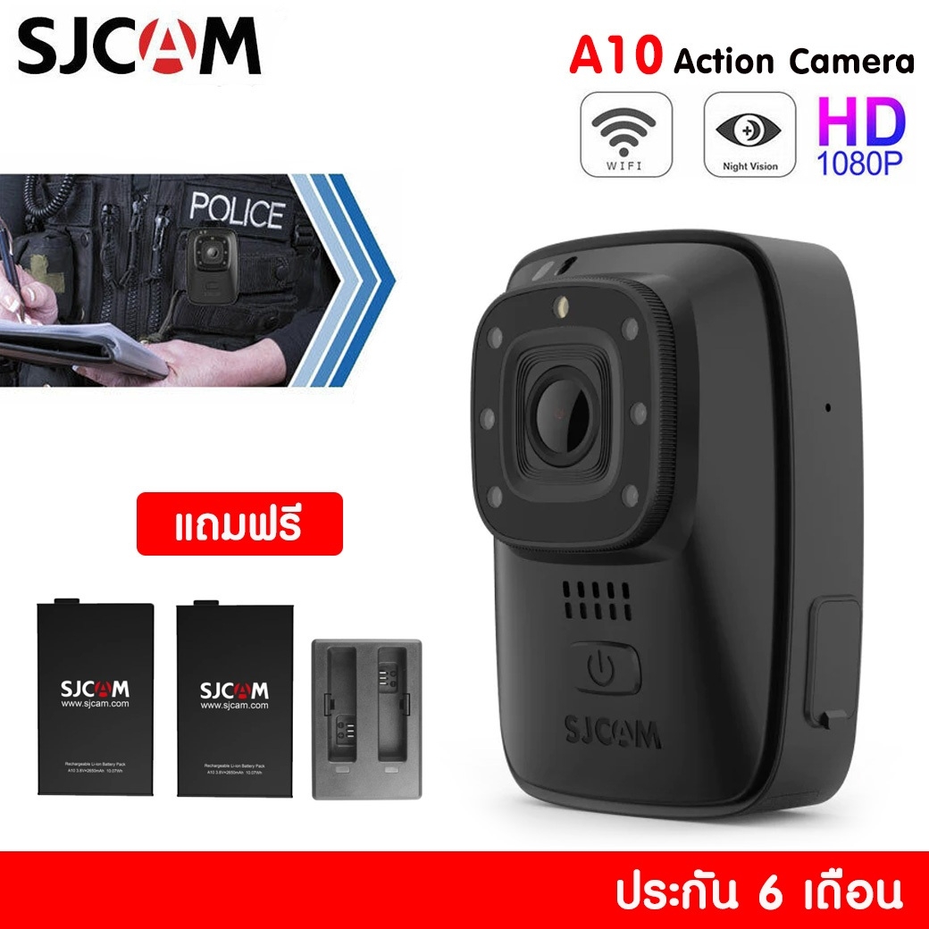 SJCAM A10 WEARABLE MULTI-PURPOSE WIFI Action Camera 