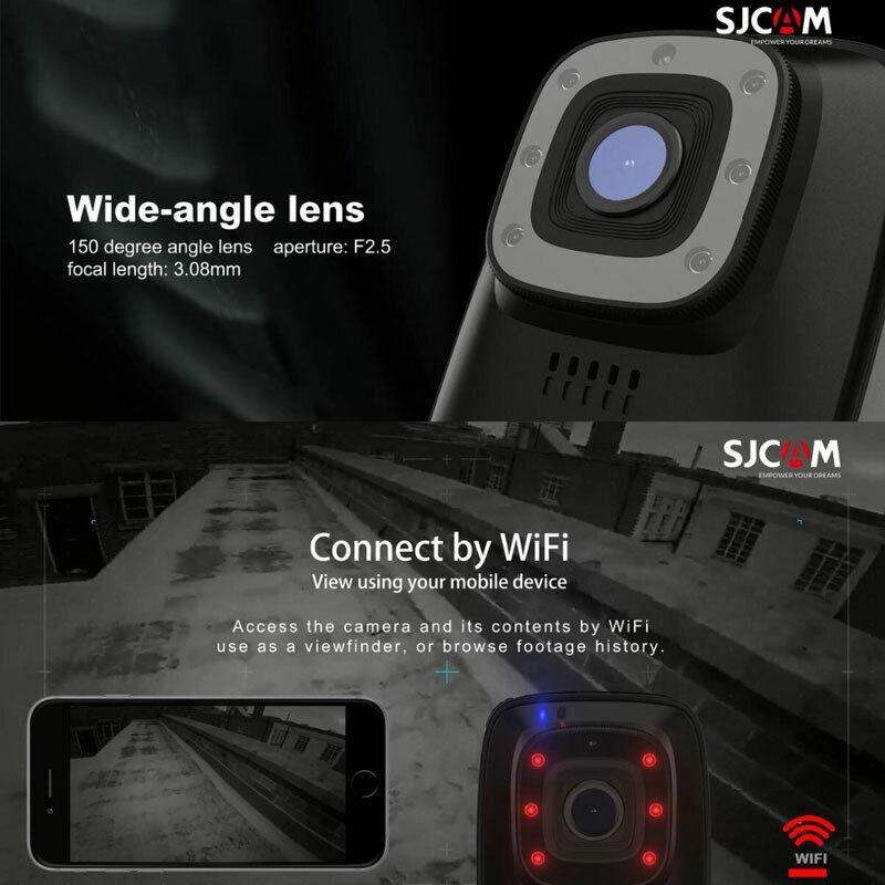 SJCAM A10 WEARABLE MULTI-PURPOSE WIFI Action Camera 