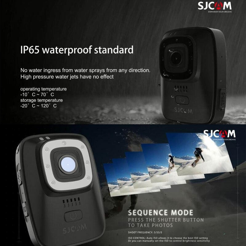 SJCAM C200 PRO ACTION CAMERA 4K WIFI BLACK