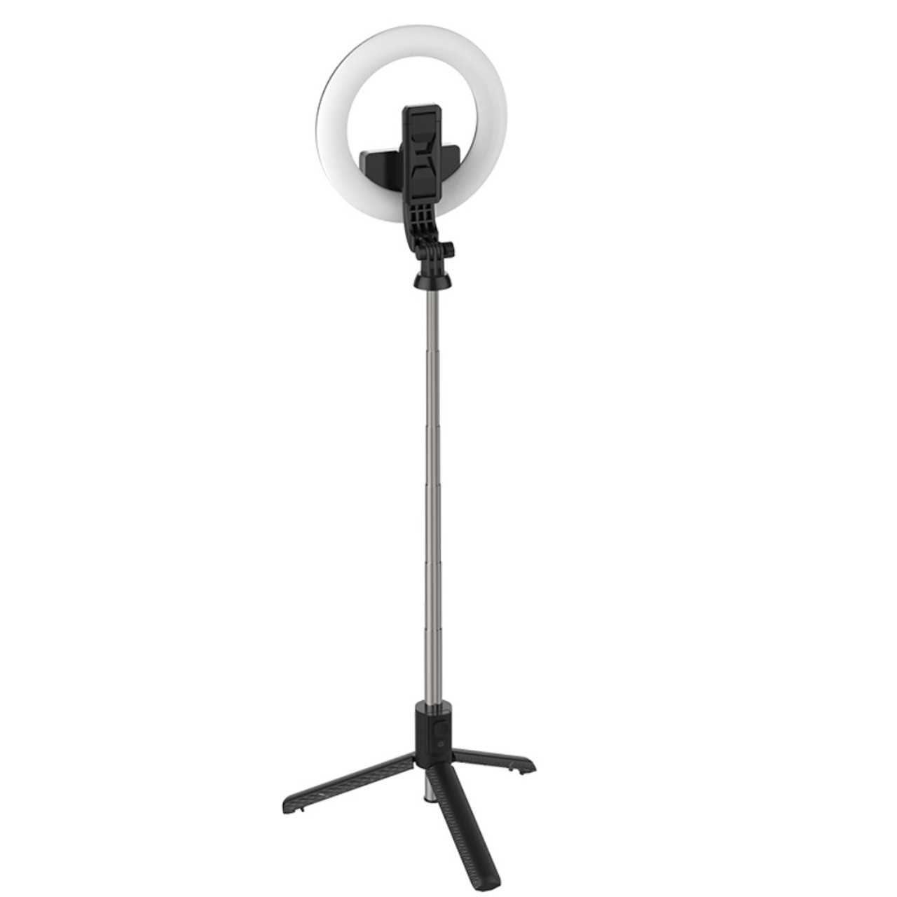 SELFIE STICK TRIPOD V01S WITH RING LIGHT