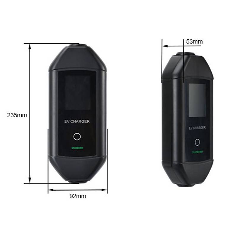 Suntree EV Charger 16A/3.5KW 2.8 Inch European Standard Type 2