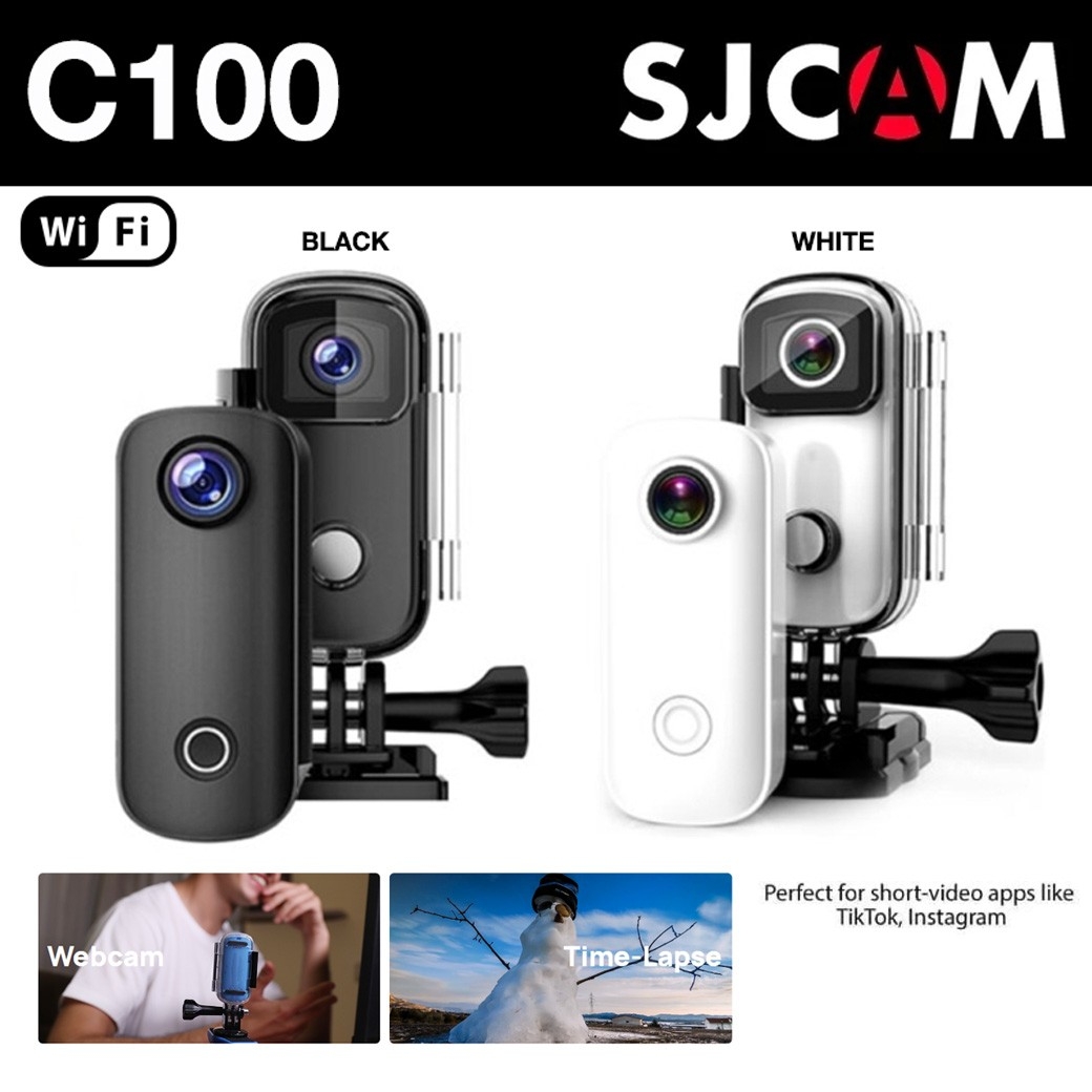 SJCAM C200 PRO ACTION CAMERA 4K WIFI BLACK