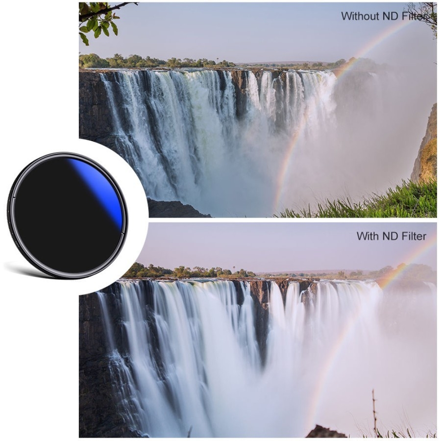 K&F CONCEPT 40.5mm ND2-400 Variable Neutral Density ND Filter