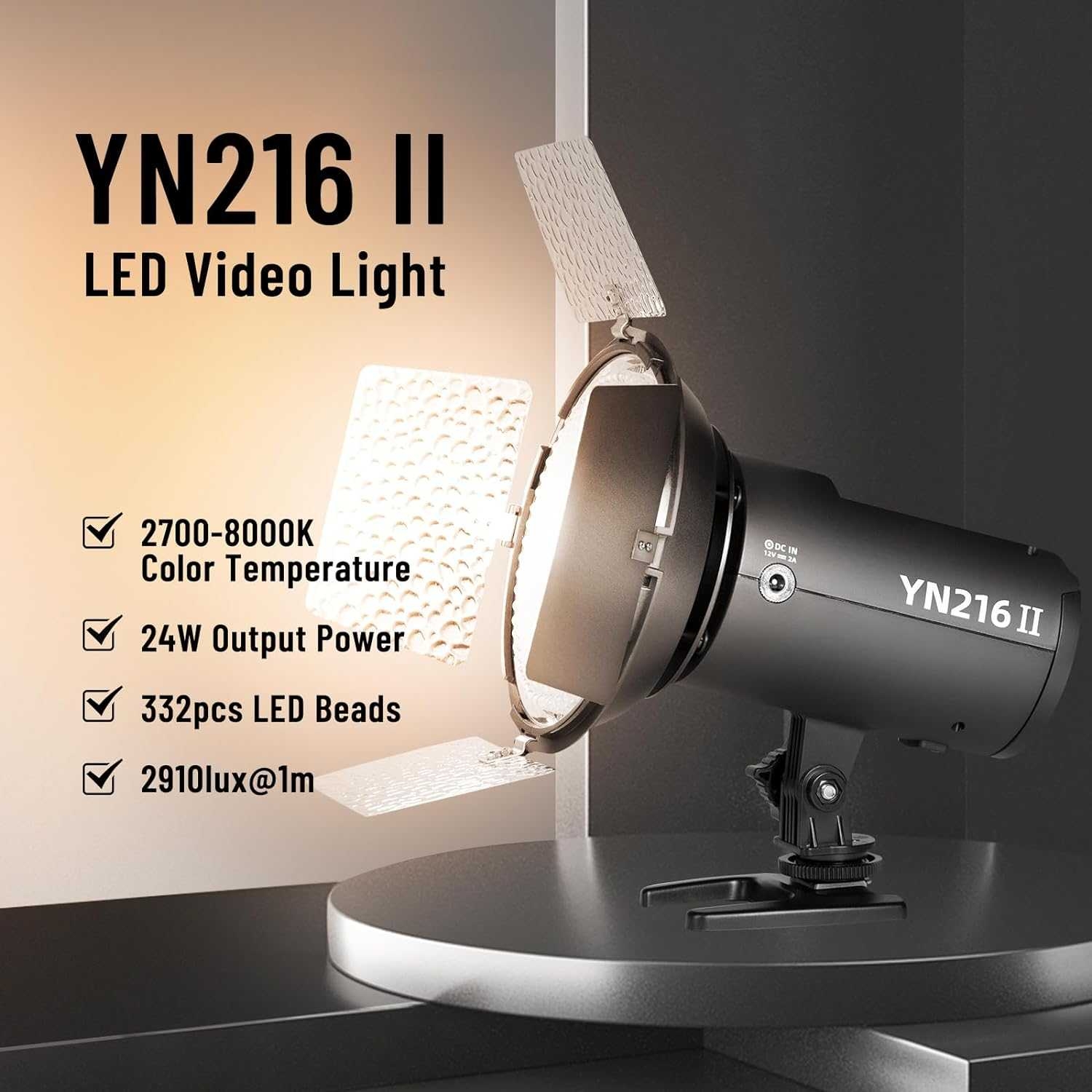 LED YONGNUO YNLUX 200 PRO VIDEO LIGHT