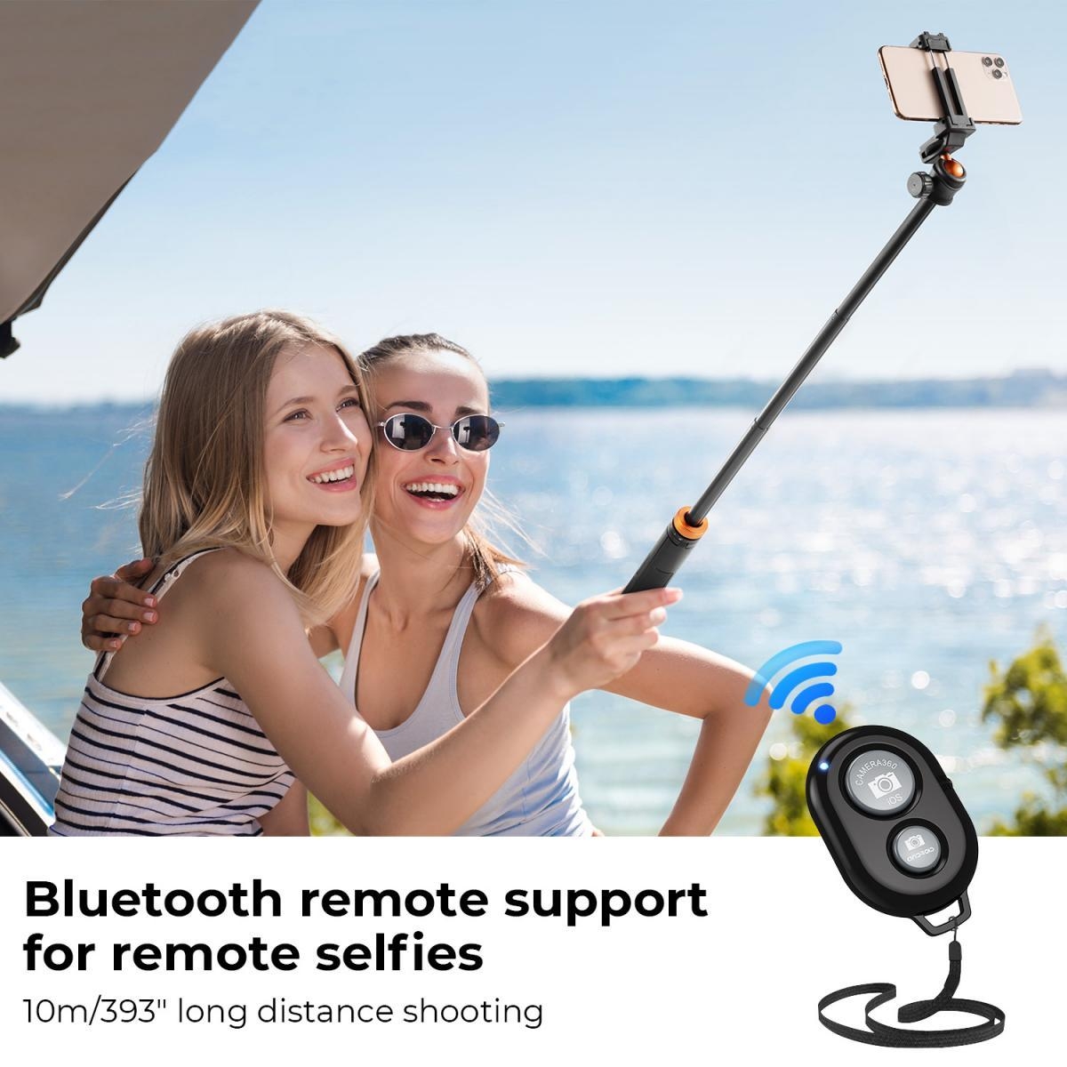 K&F CONCEPT MS-04 SELFIE STICK TRIPOD KF09.127