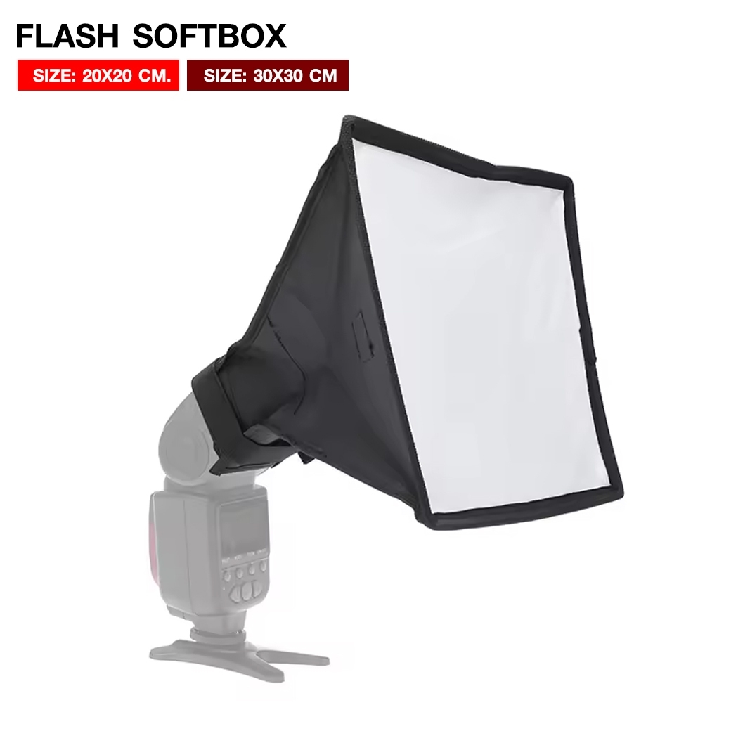 FLASH SOFTBOX 20*20 cm / 30*30 cm