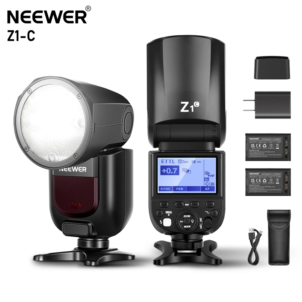 NEEWER Z1 TTL Round Head Flash Speedlite for Canon NEEWER Z1 TTL Round Head Flash Speedlite for Canon