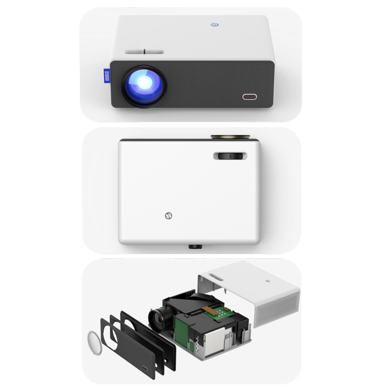 VIVIBRIGHT D5000 Full HD 1080P, (2800 ANSI Lumens) LED Brightness 8,800LUX ANDROID 9.0 VERSION