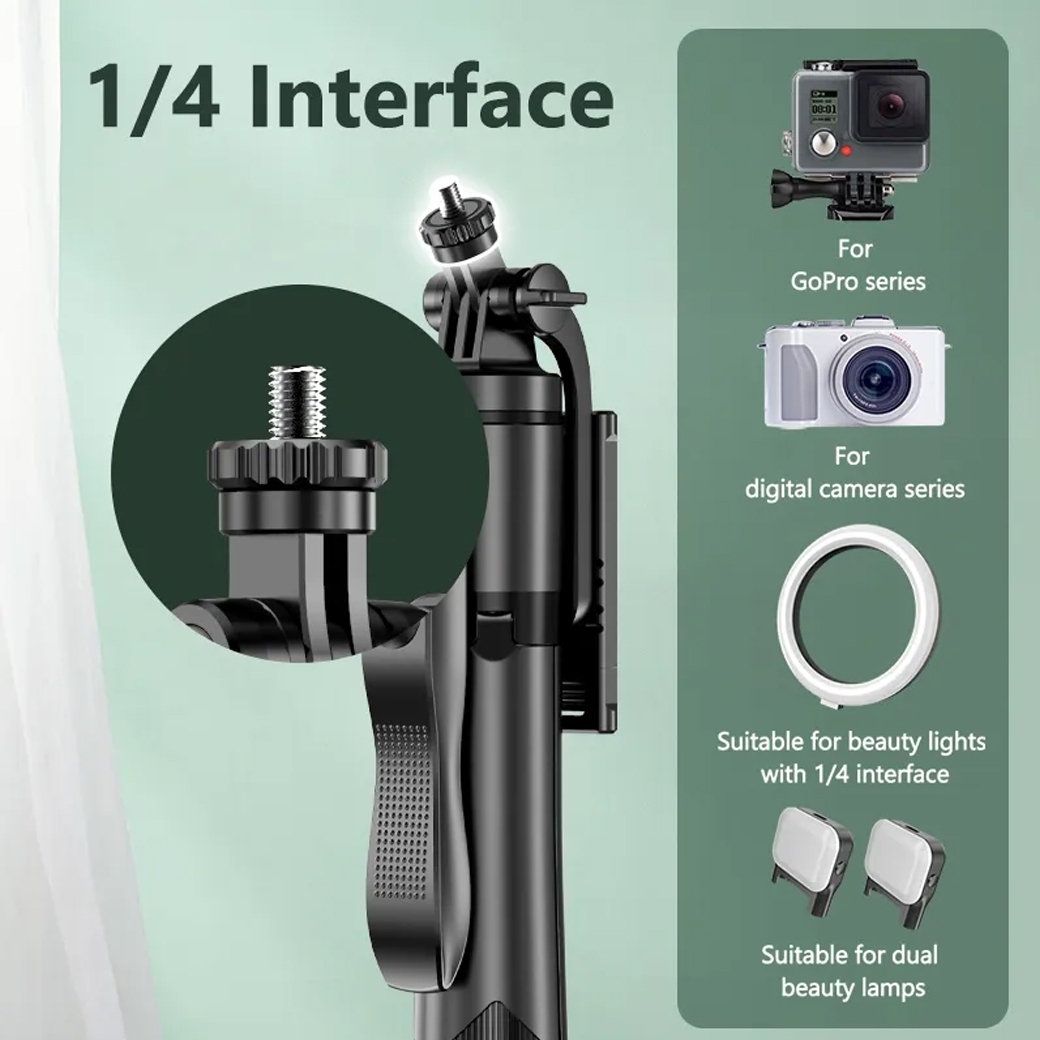 LONG SELFIE STICK TRIPOD L16 LED2