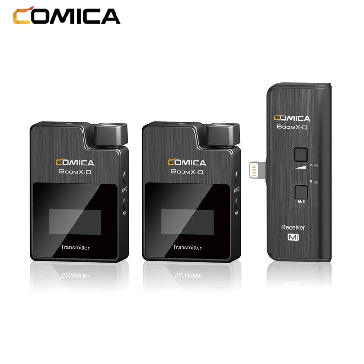 COMICA 2.4G DIGITAL WIRELESS MICROPHONE BOOMX-D MI2 COMICA 2.4G DIGITAL WIRELESS MICROPHONE BOOMX-D MI2