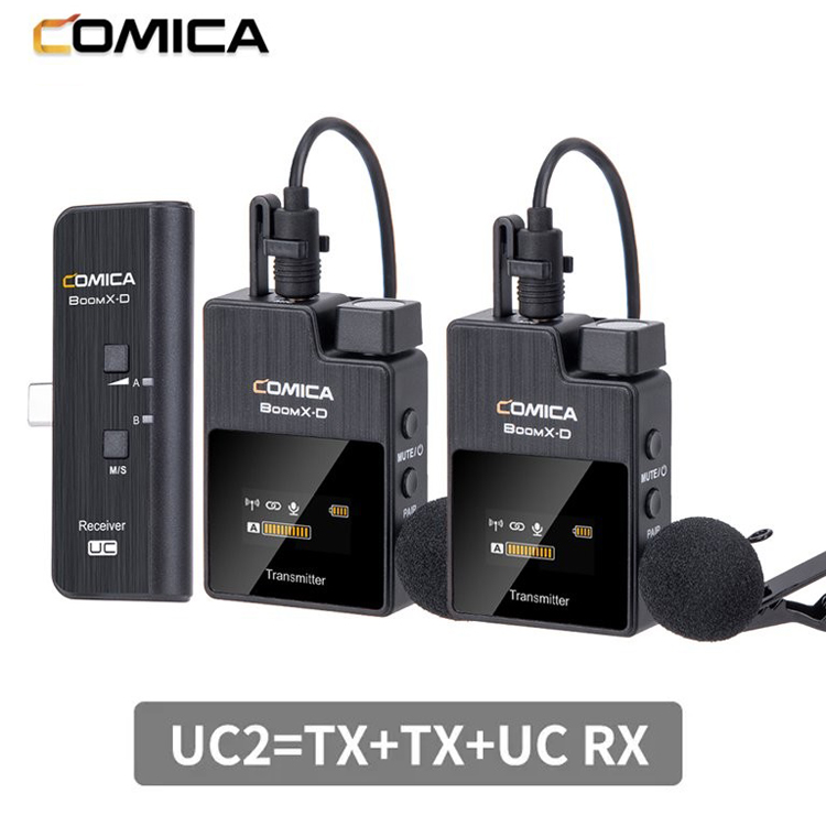 COMICA BOOMX-D UC2 2.4G DIGITAL WIRELESS MICROPHONE COMICA BOOMX-D UC2 2.4G DIGITAL WIRELESS MICROPHONE