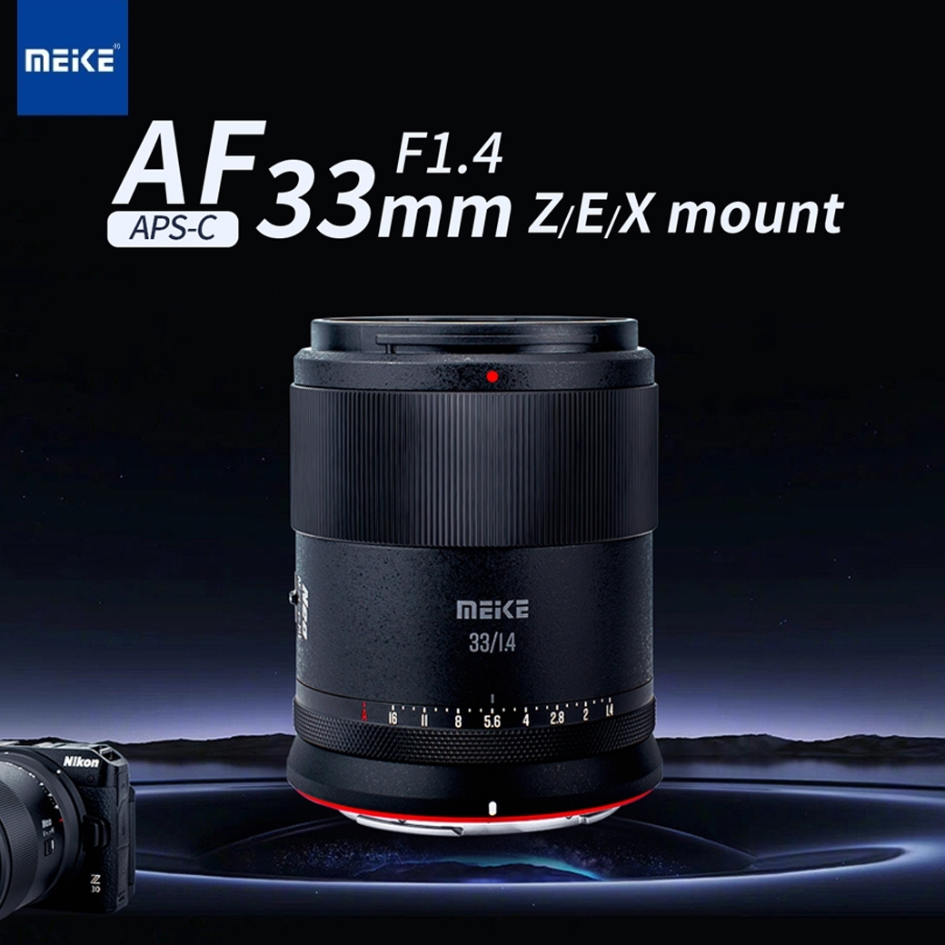 LENS MEIKE 33MM F/1.4 FOR FUJI X-MOUNT LENS MEIKE 33MM F/1.4 FOR FUJI X-MOUNT