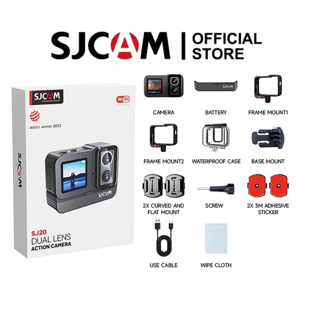SJCAM SJ20 DUAL LENS Action Camera