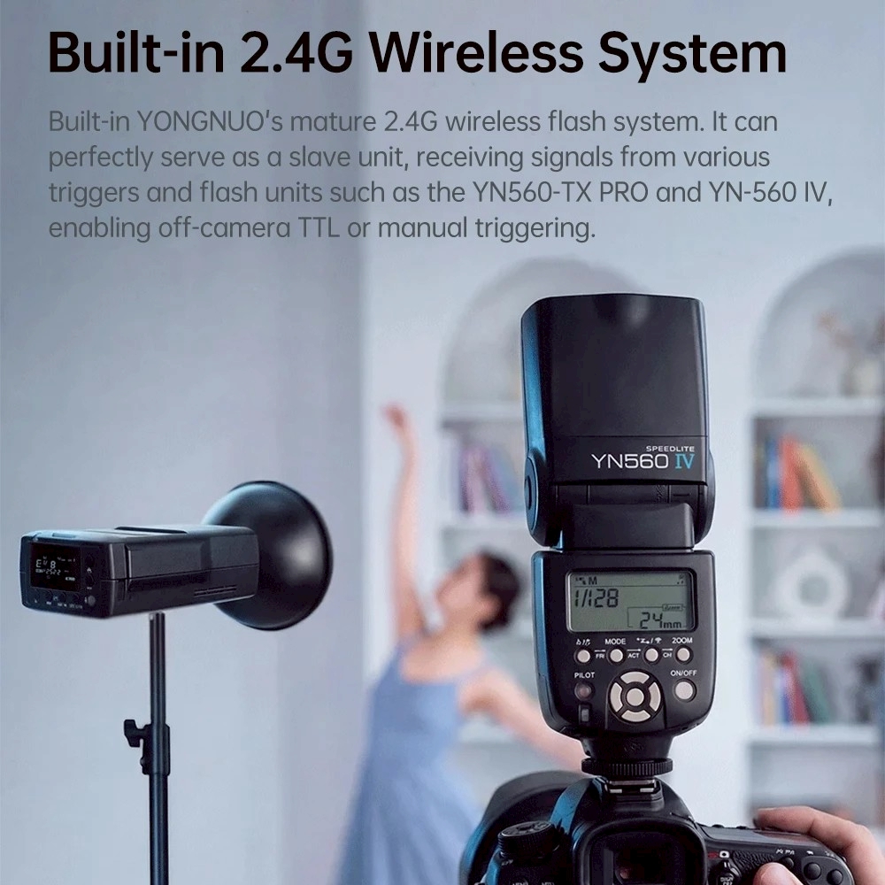Yongnuo YN200 II Portable TTL High-Speed Speedlite Flash For Canon , Sony