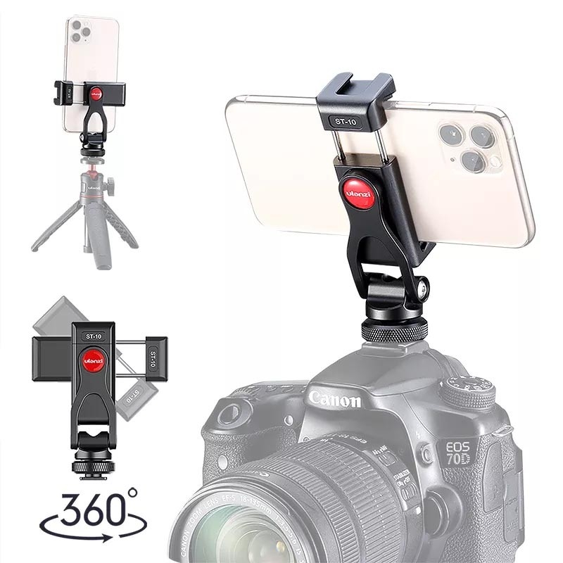ULANZI ST-10 HOT SHOE SMARTPHONE HOLDER