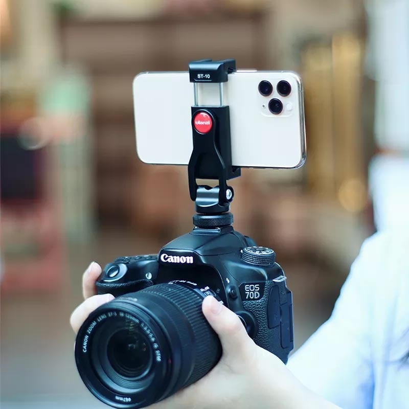 ULANZI ST-10 HOT SHOE SMARTPHONE HOLDER