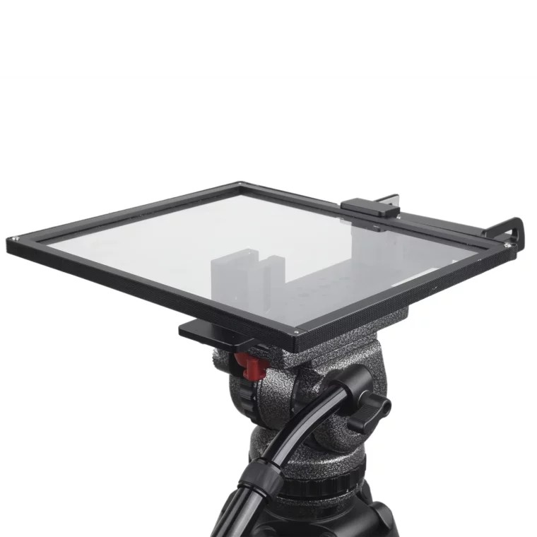 Desview T12 Portable Large Screen Teleprompter DSLR, Mirrorless and Webcam for 12.9” smartphone, tablet Prompting