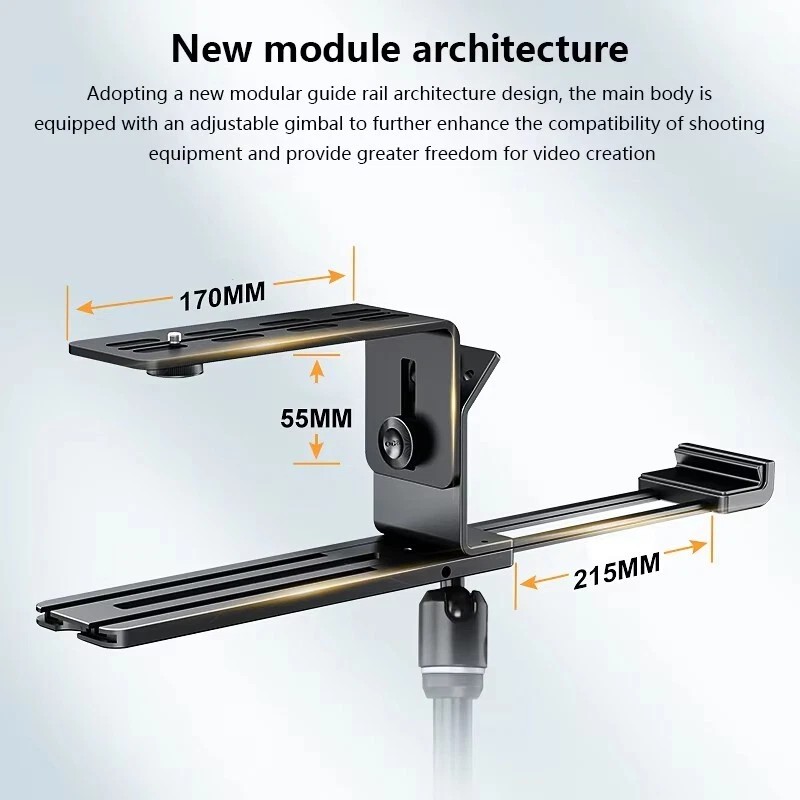 LENSGO TC12  12.9 inches Aluminum Teleprompter with Remote for iPad Tablet Phone DSLR Camera