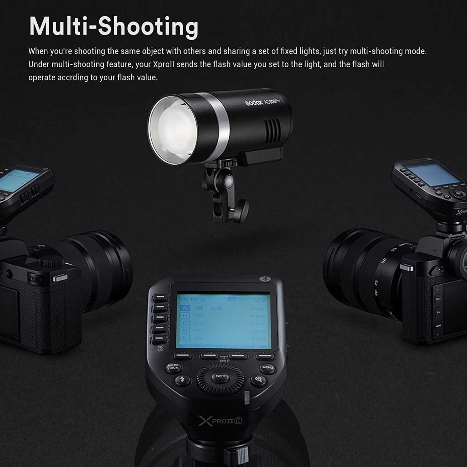 Godox XPRO II TTL Wireless Flash Trigger for Nikon
