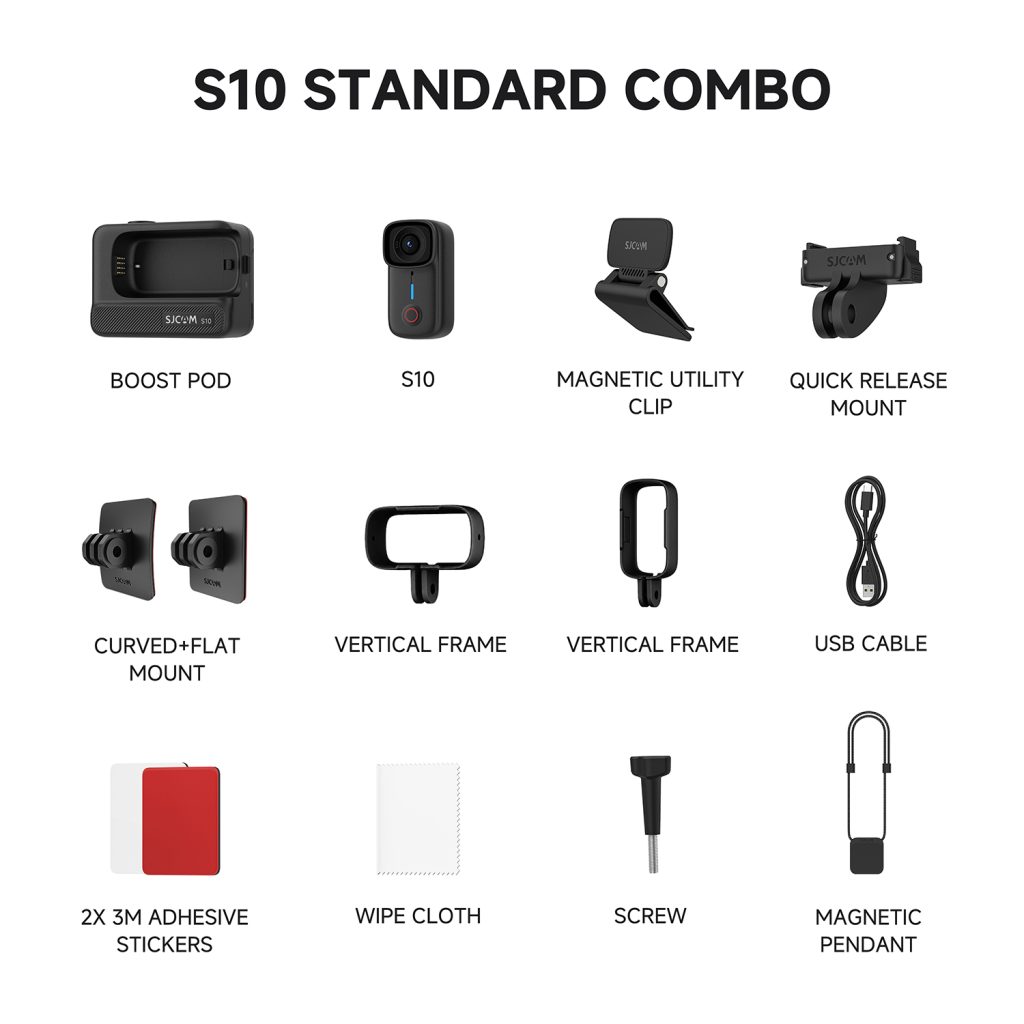 SJCAM S10 Hands-Free POV Action Cam 